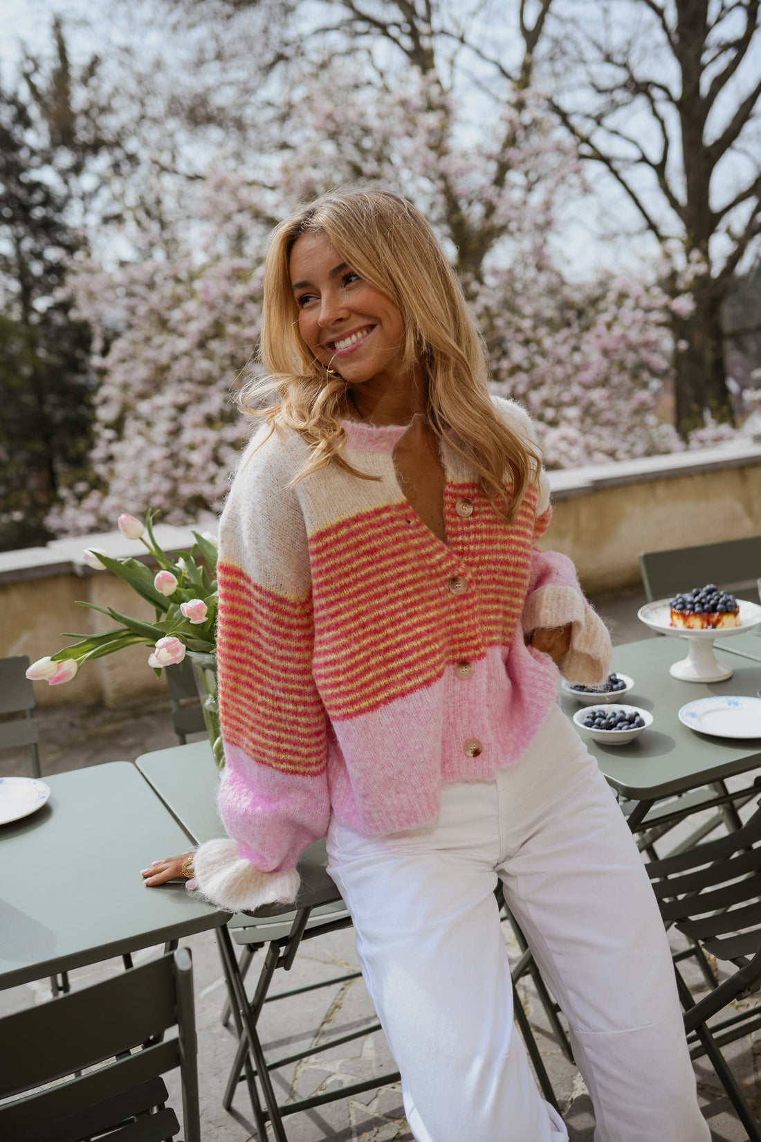Gilet Amren - rose