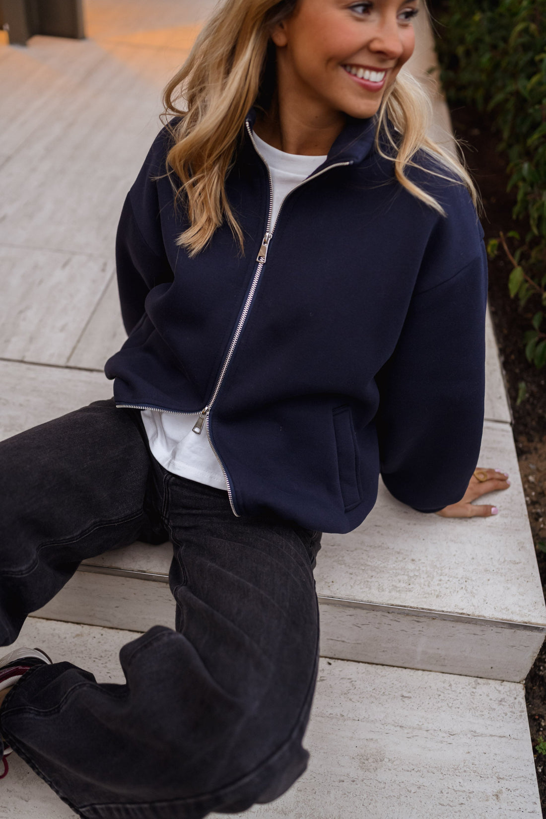 Gilet Suzie - bleu