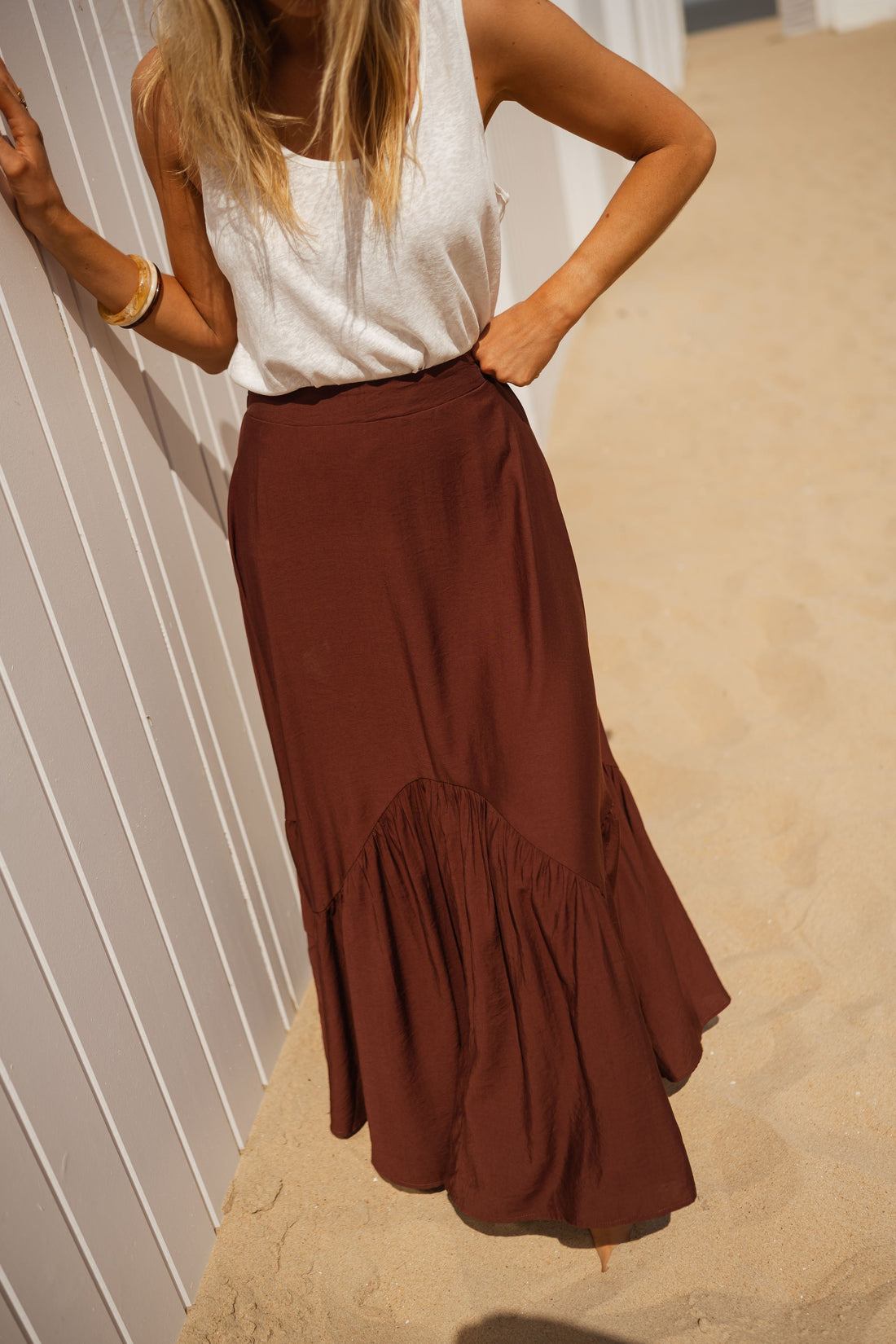 Jupe Manhattan - brune