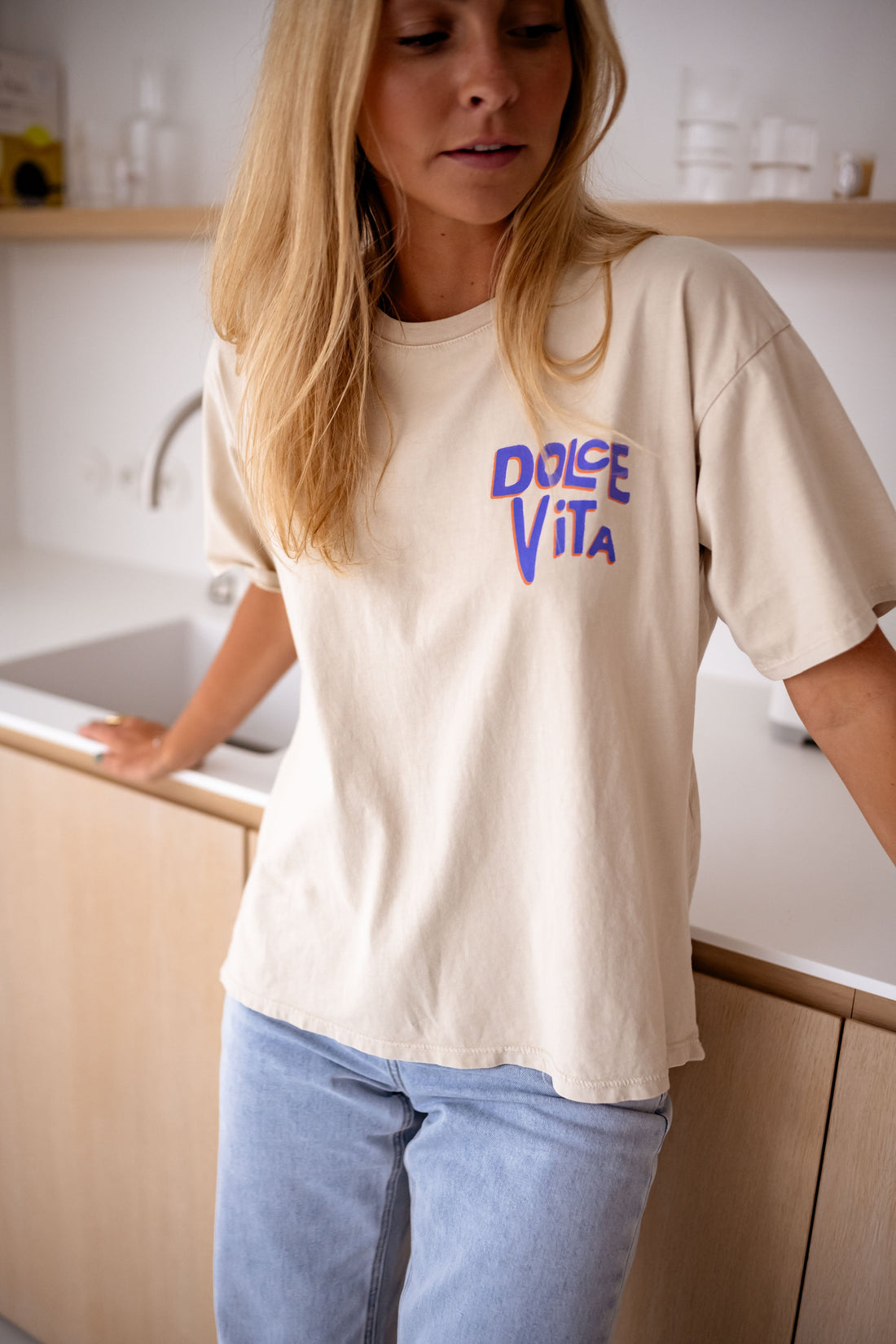 T-shirt Dolce - beige