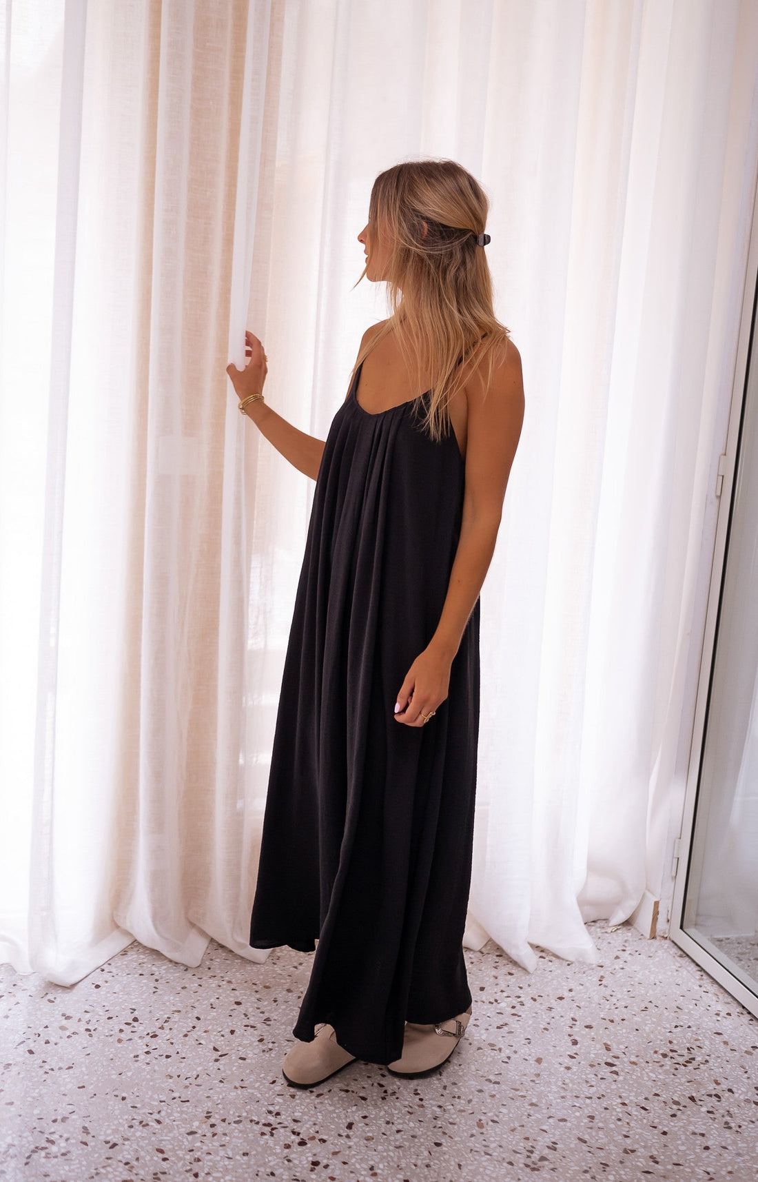 Robe Daphné - noire